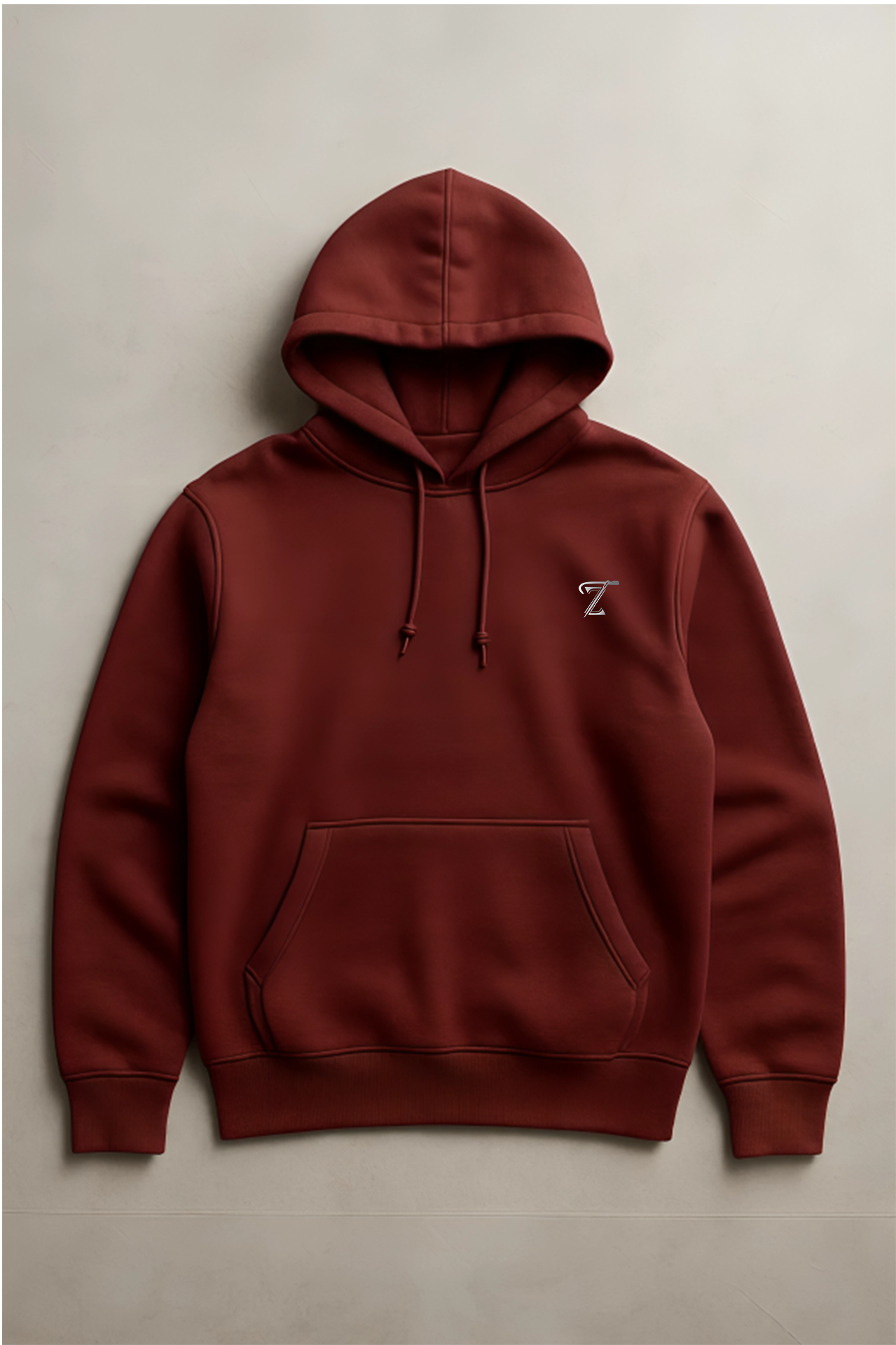 Premium Mahroon Fleece Hoodie